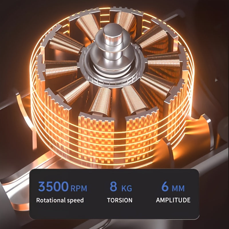 Split Stretch Fascia Gun Multi-Functional Detachable Handle Body Massager