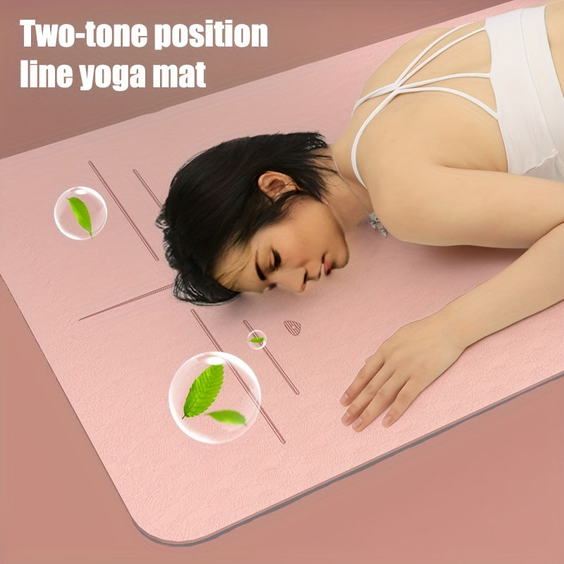 TPE Non-Slip Yoga Pilates Training Mat