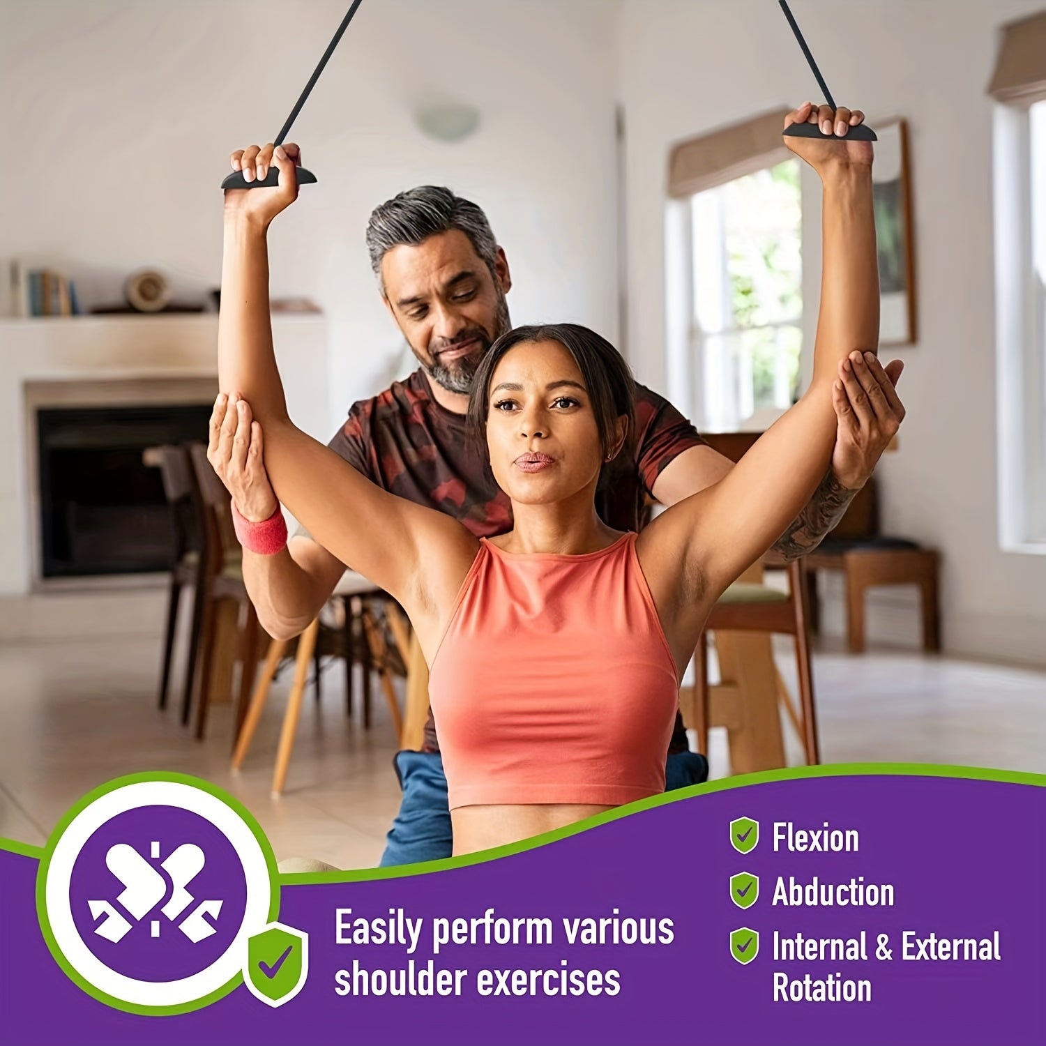 Shoulder Pulley Trainer for Fitness Sports