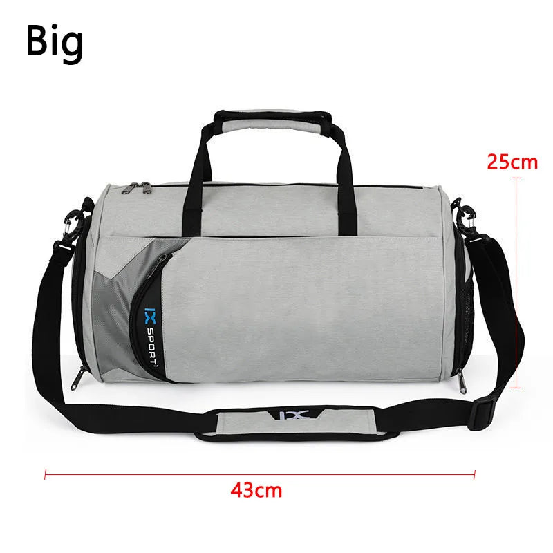 Sac de sport pour hommes et femmes avec compartiments secs/humides