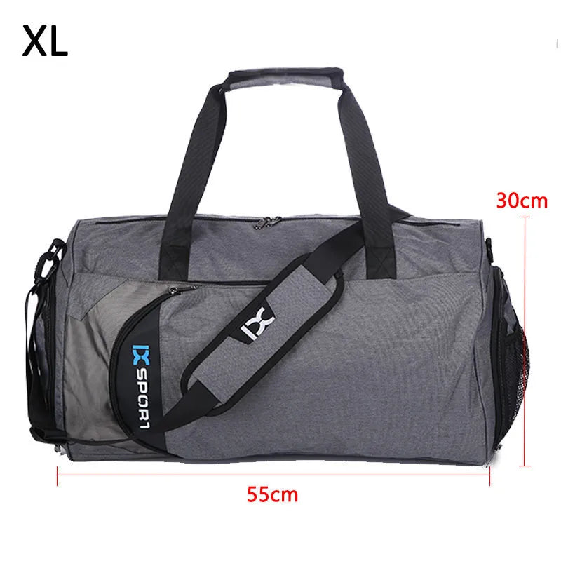 Sac de sport pour hommes et femmes avec compartiments secs/humides