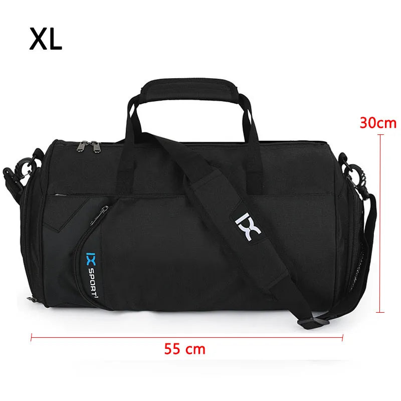 Sac de sport pour hommes et femmes avec compartiments secs/humides