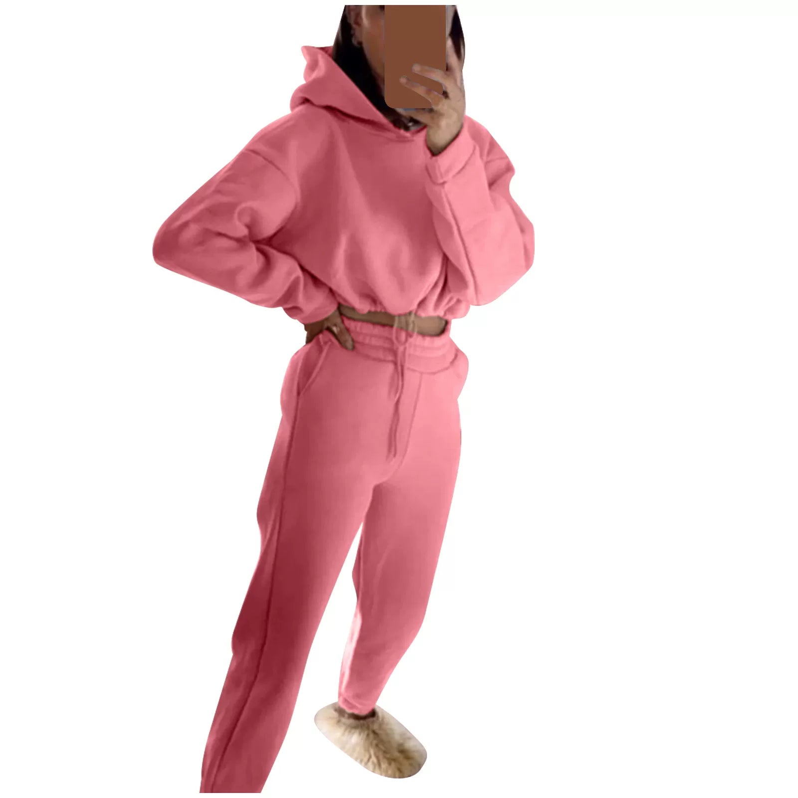 Long-Sleeve Sports Casual Suit Two-Piece Set
