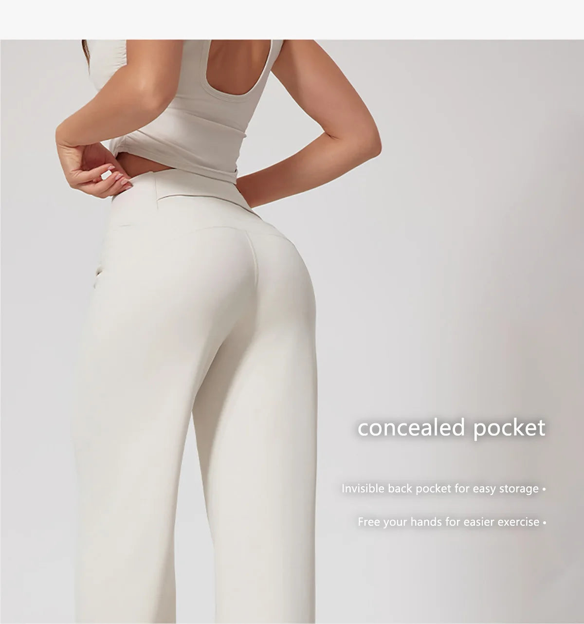 Women’s High-Waisted Wide-Leg Athletic Pants