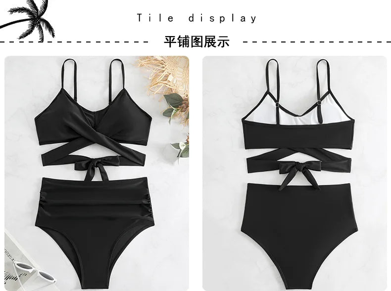 Women's High Waisted Bikini Sets