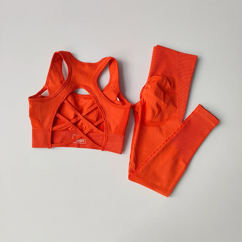 Ensemble de 2 soutiens-gorge de sport pour femmes