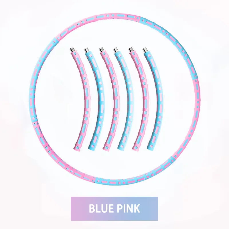 Fitness Yoga Loop Weight Loss Circle Weighted Hoop Waist Exercise Slimming Sport Hoop Massage Bodybuilding Gym Shape Thin Waist