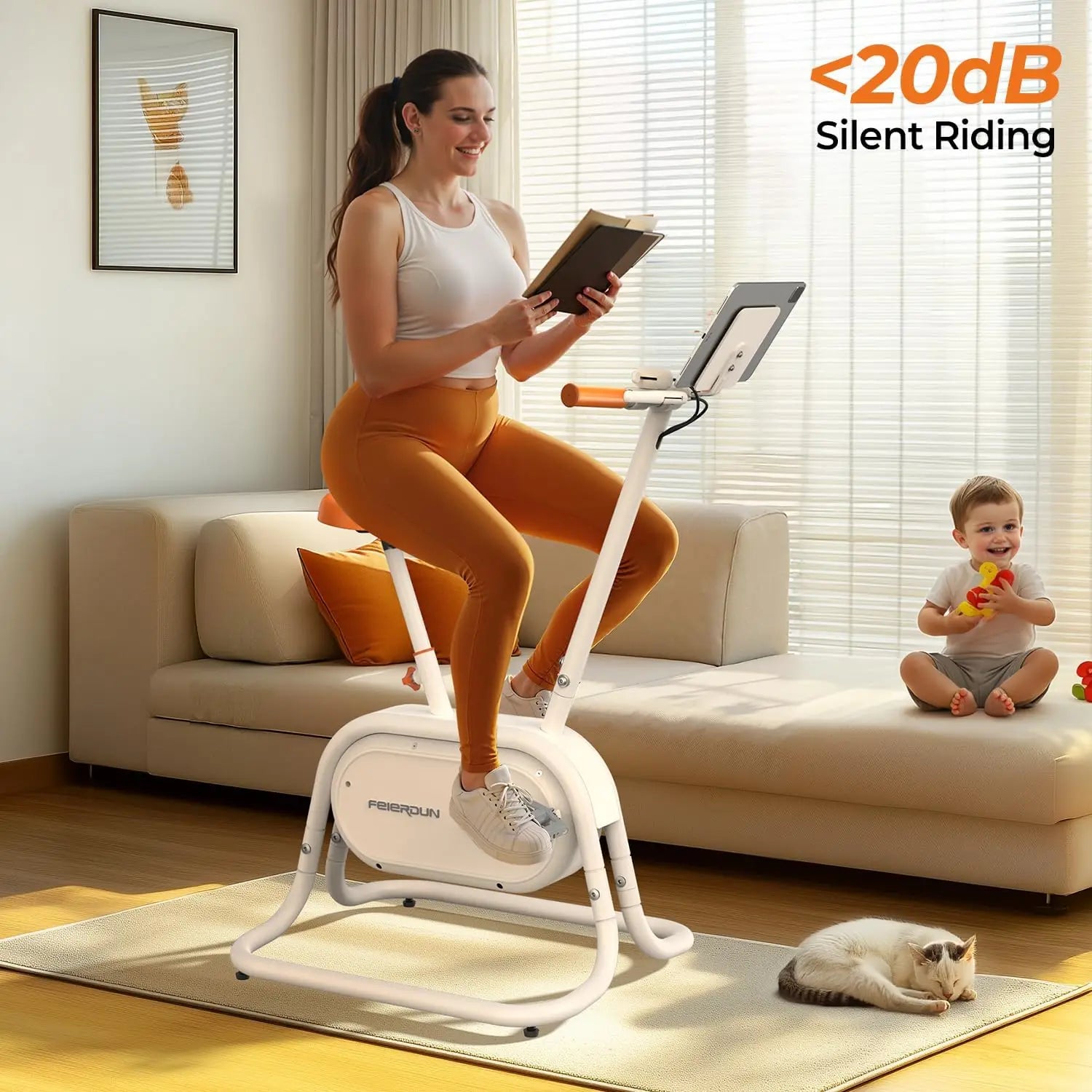 Upright Smart Indoor Bike