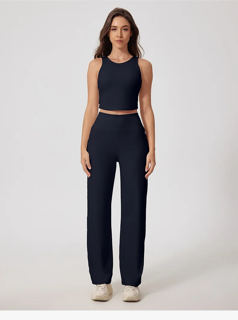 Women’s High-Waisted Wide-Leg Athletic Pants
