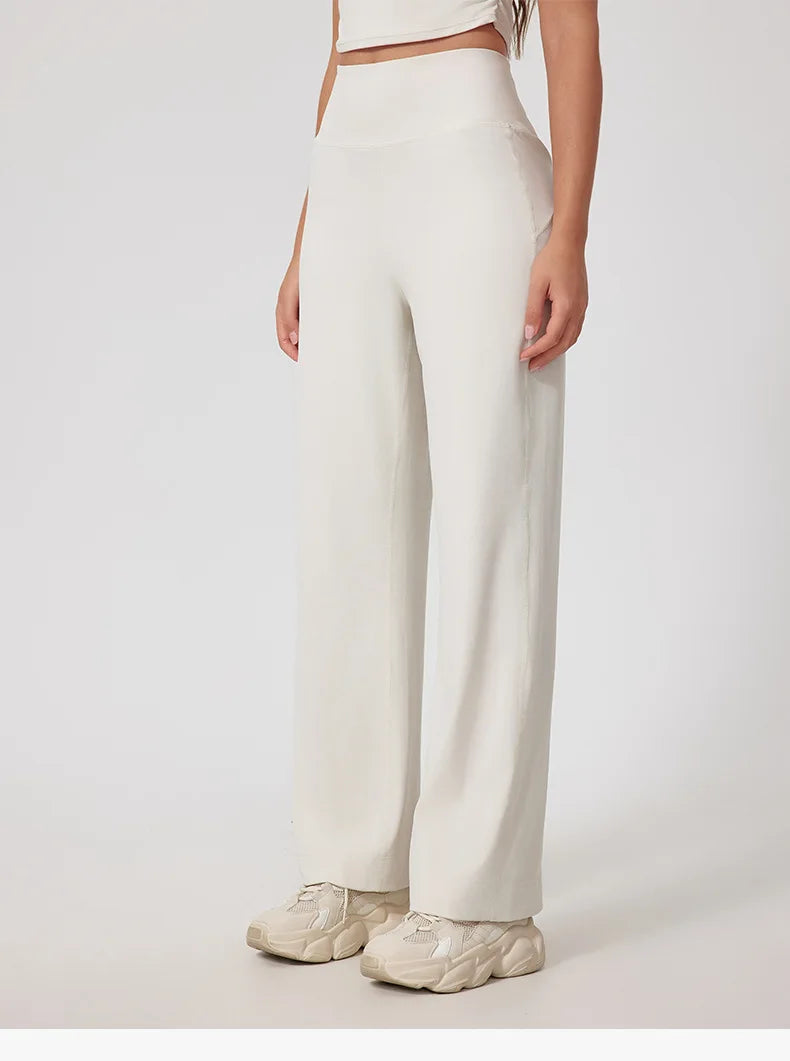 Women’s High-Waisted Wide-Leg Athletic Pants