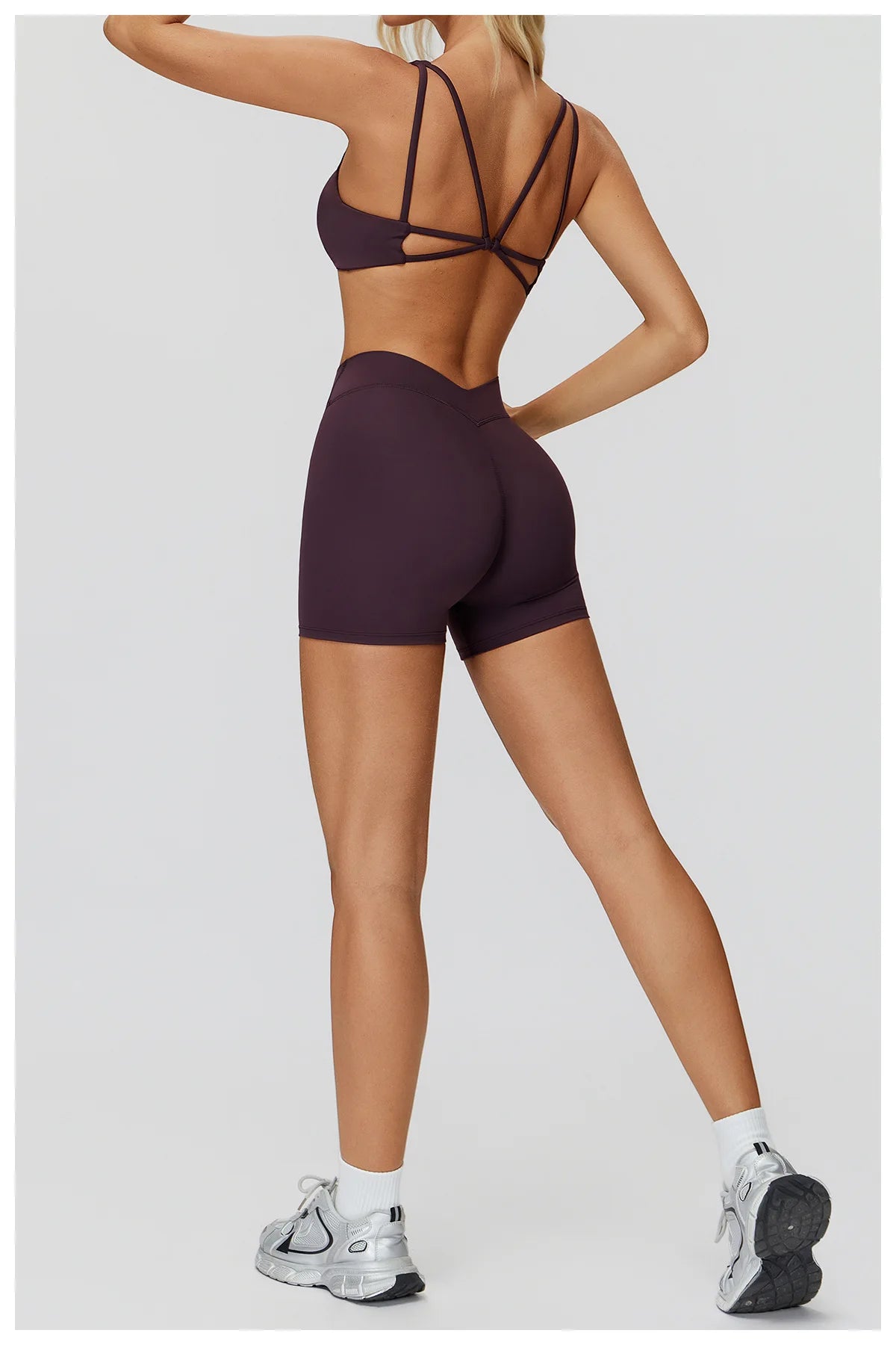 2PCS Yoga Set Women Quick Dry Gym Clothes