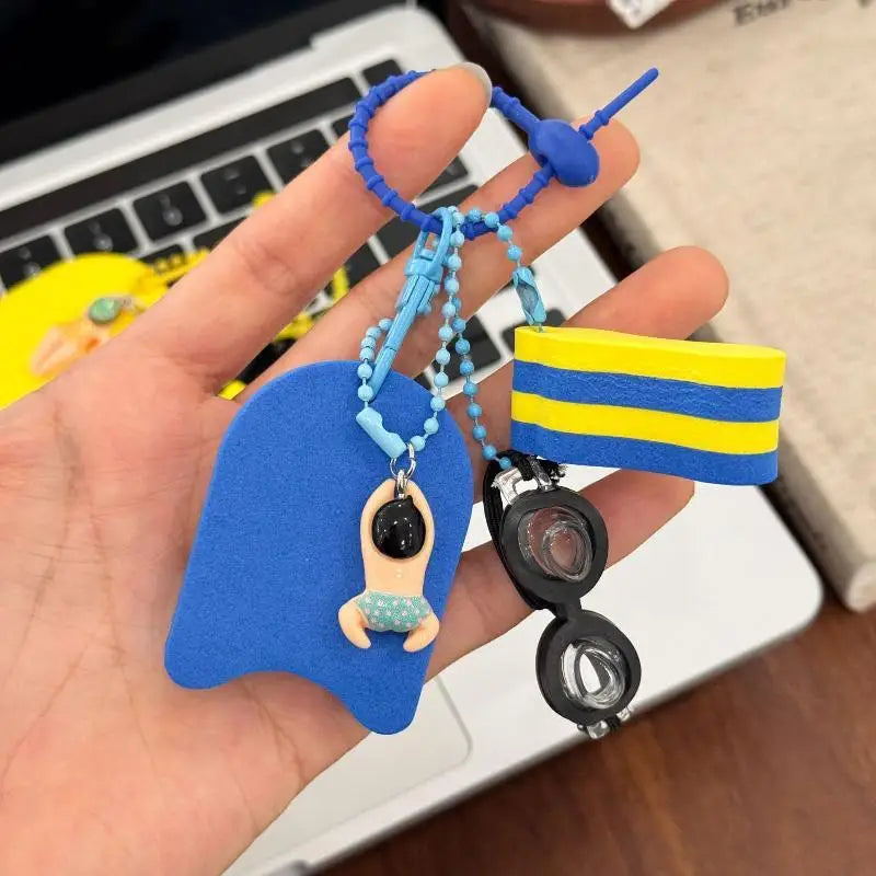Floating Waterproof Keychain 2 – High Buoyancy Easy Grip Key Chain for Swimming, Snorkeling & Boating