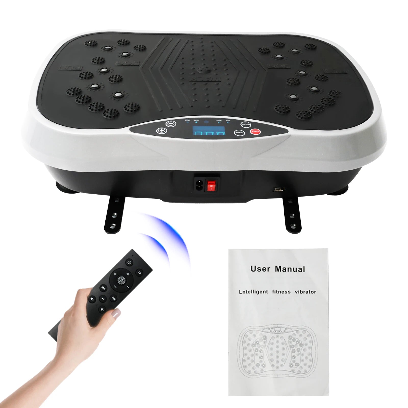 Vibration Plate Exercise Machine Fat-Burning Home Fitness Fat Slinger