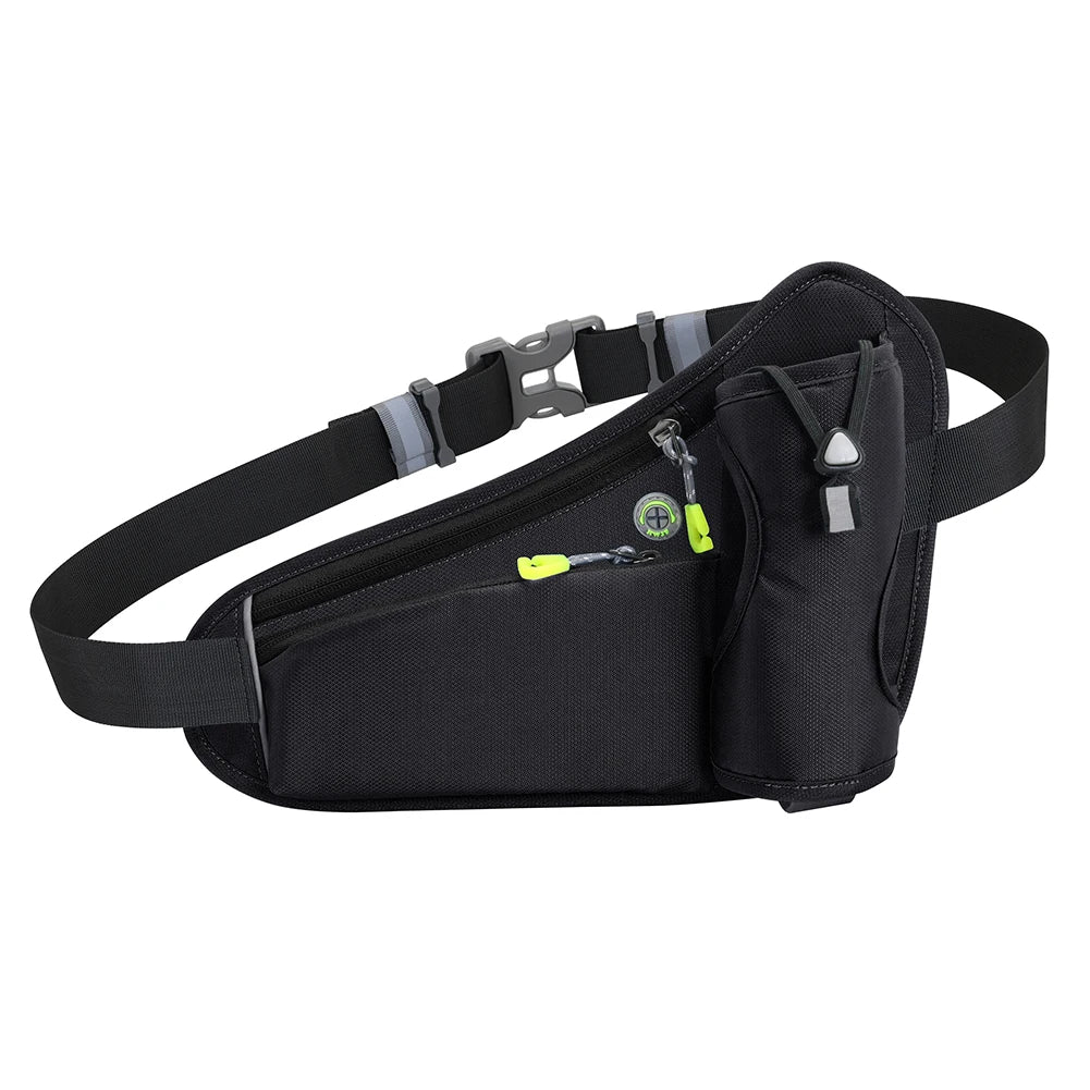 Running Waist Bag with Water Bottle Holder