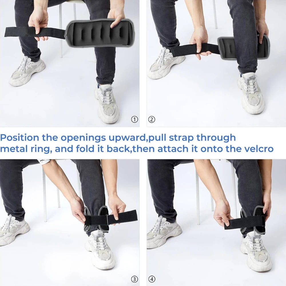 Adjustable Ankle & Wrist Weights
