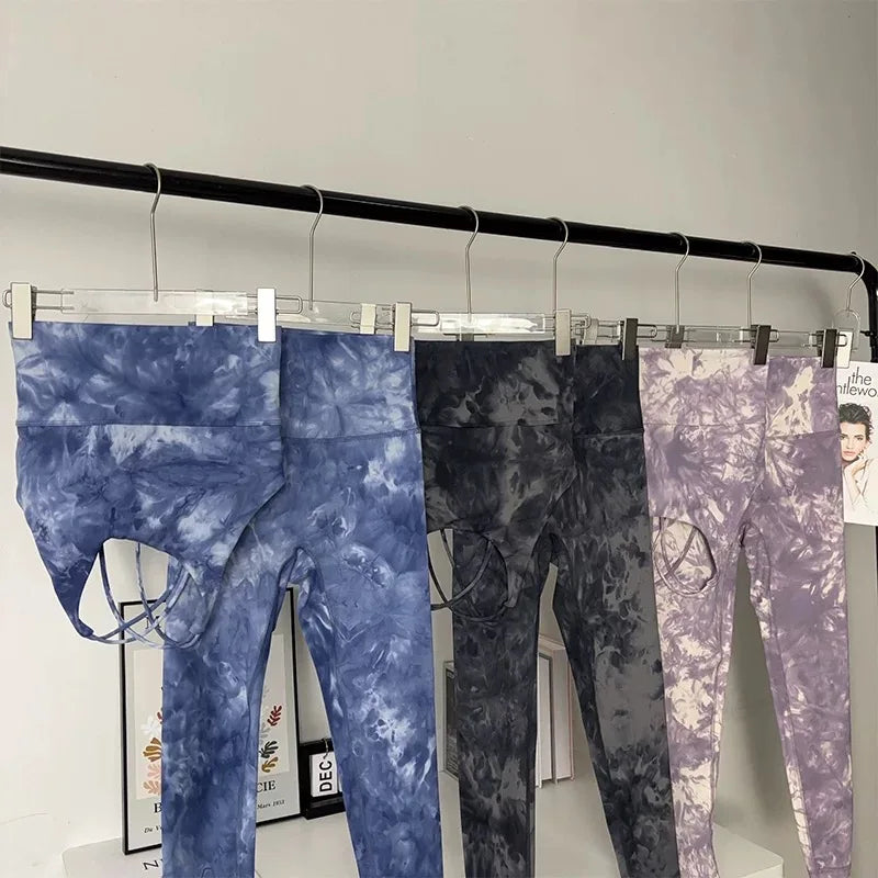 Tie-Dye Yoga Suit Set