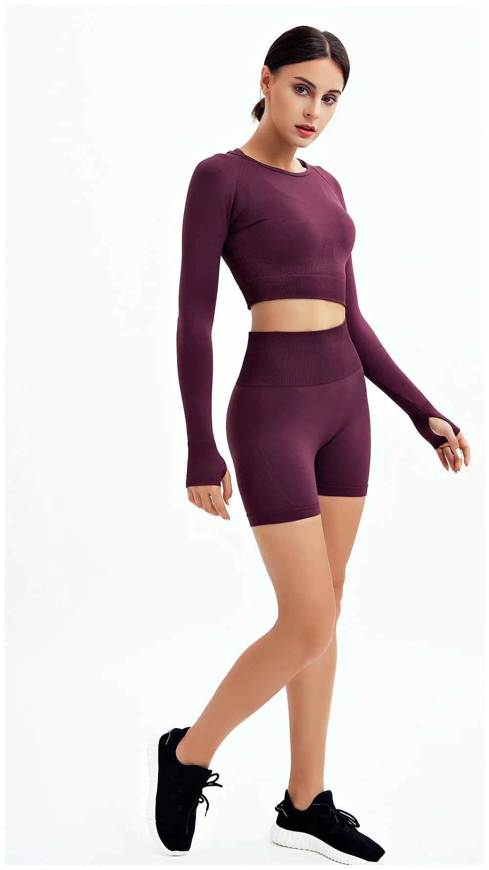 2/3/4pcs Seamless Yoga Set