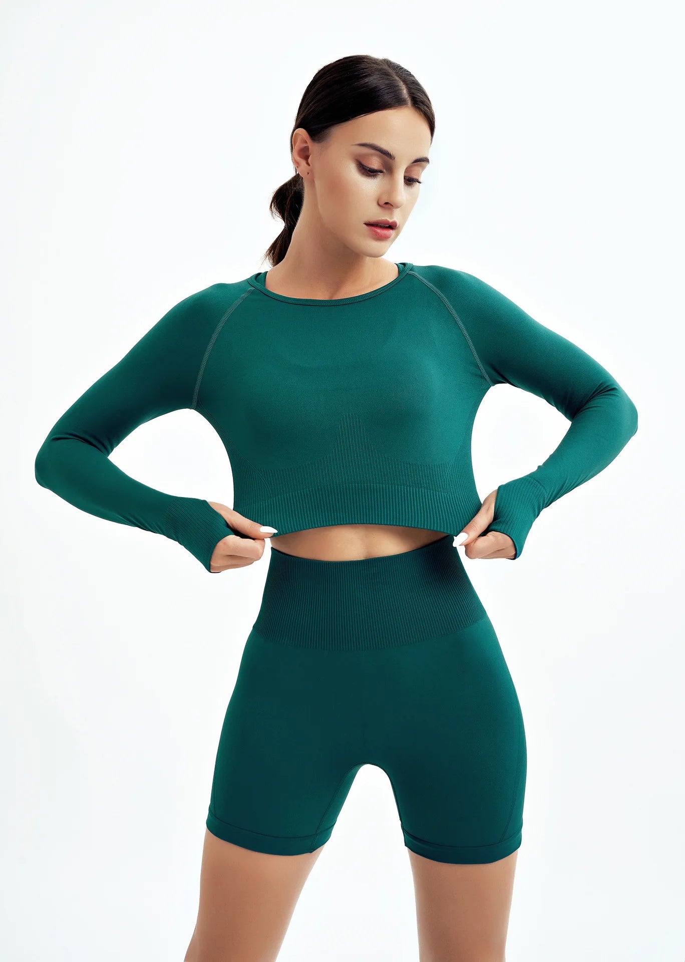 2/3/4pcs Seamless Yoga Set