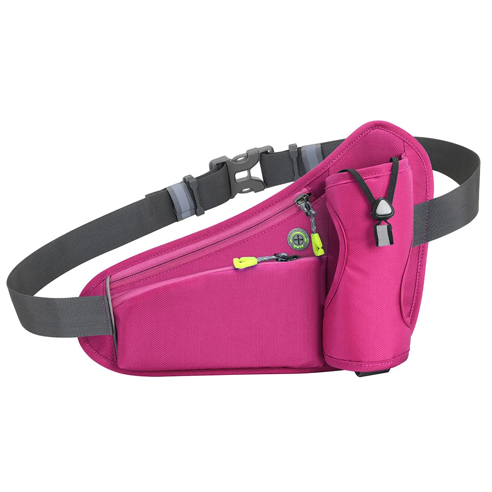 Running Waist Bag with Water Bottle Holder