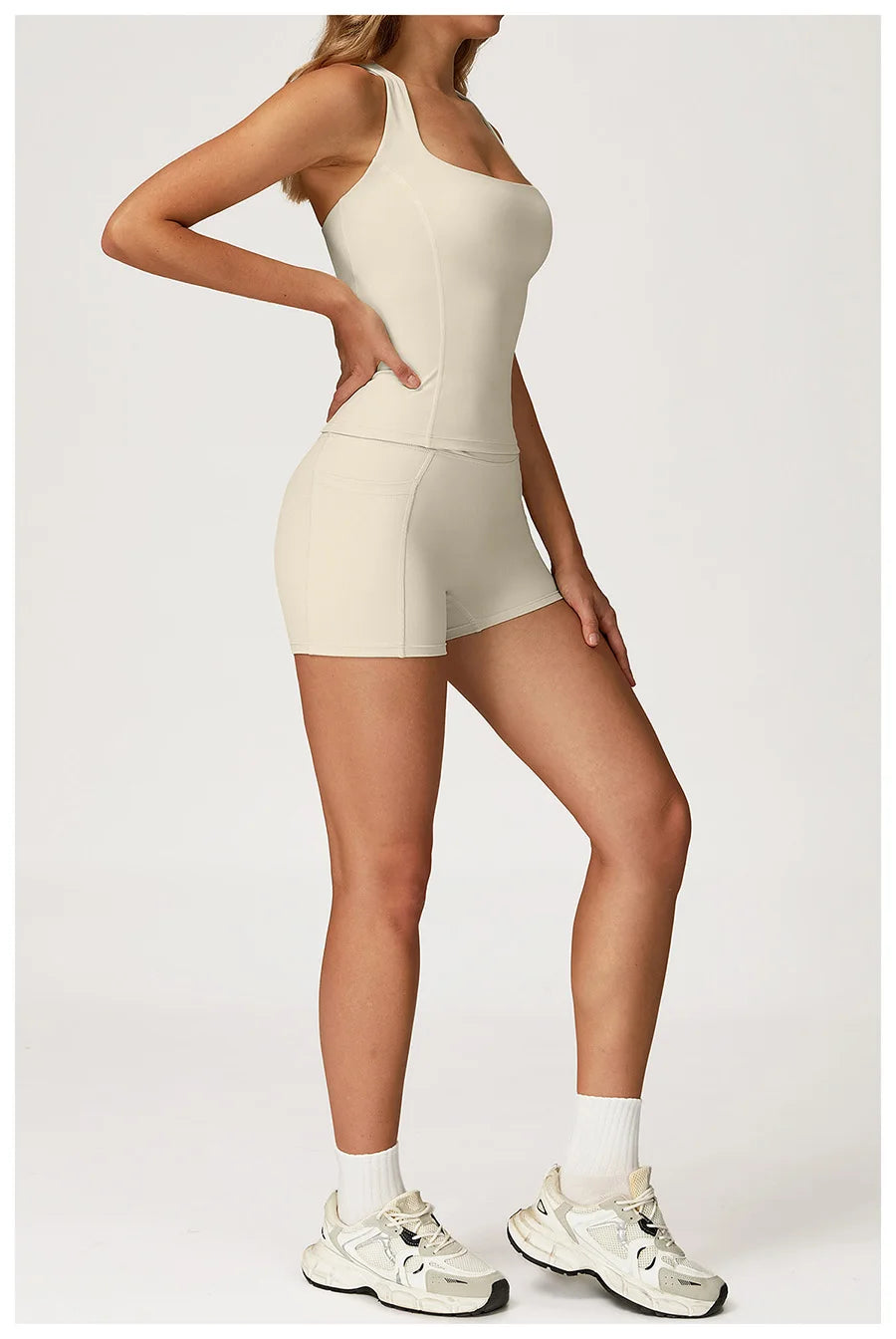 Yoga Set 2 Pieces Workout Outfits Fitness Sportswear