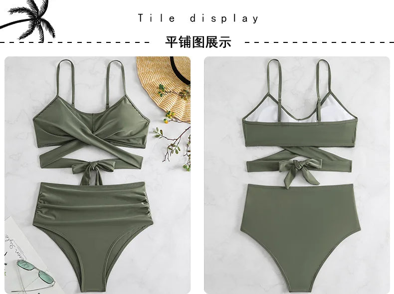 Women's High Waisted Bikini Sets