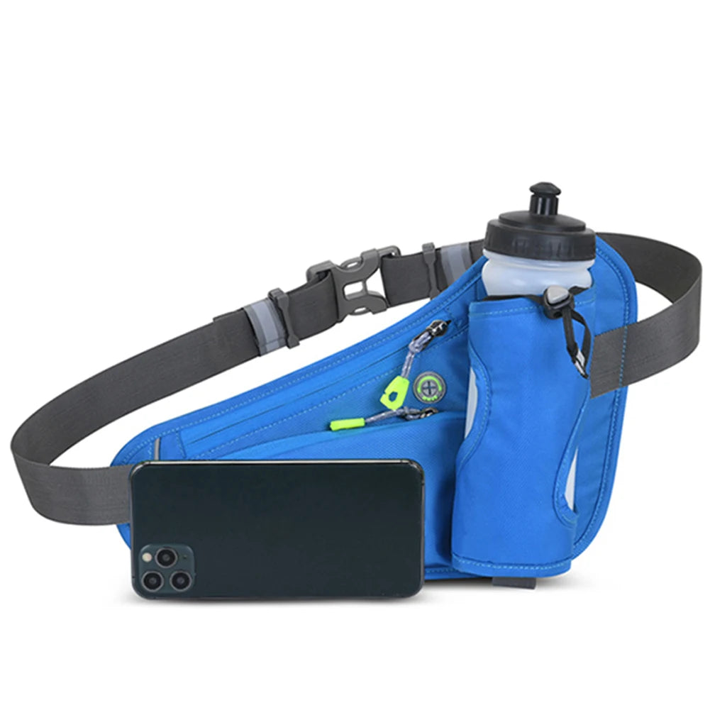 Running Waist Bag with Water Bottle Holder