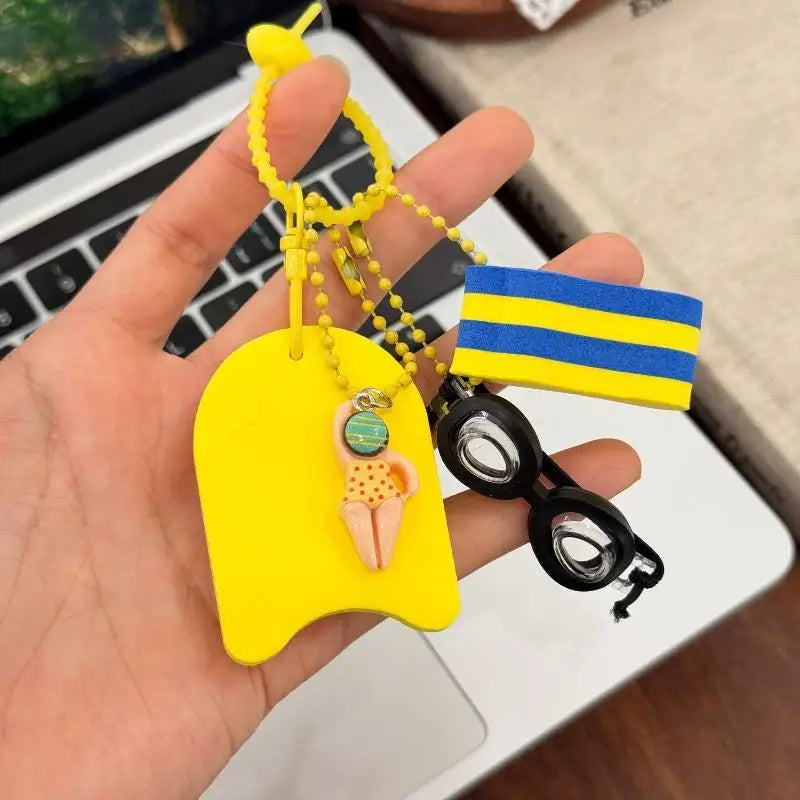 Floating Waterproof Keychain 2 – High Buoyancy Easy Grip Key Chain for Swimming, Snorkeling & Boating