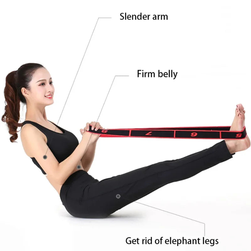 8-Section Style Dance Resistance Band