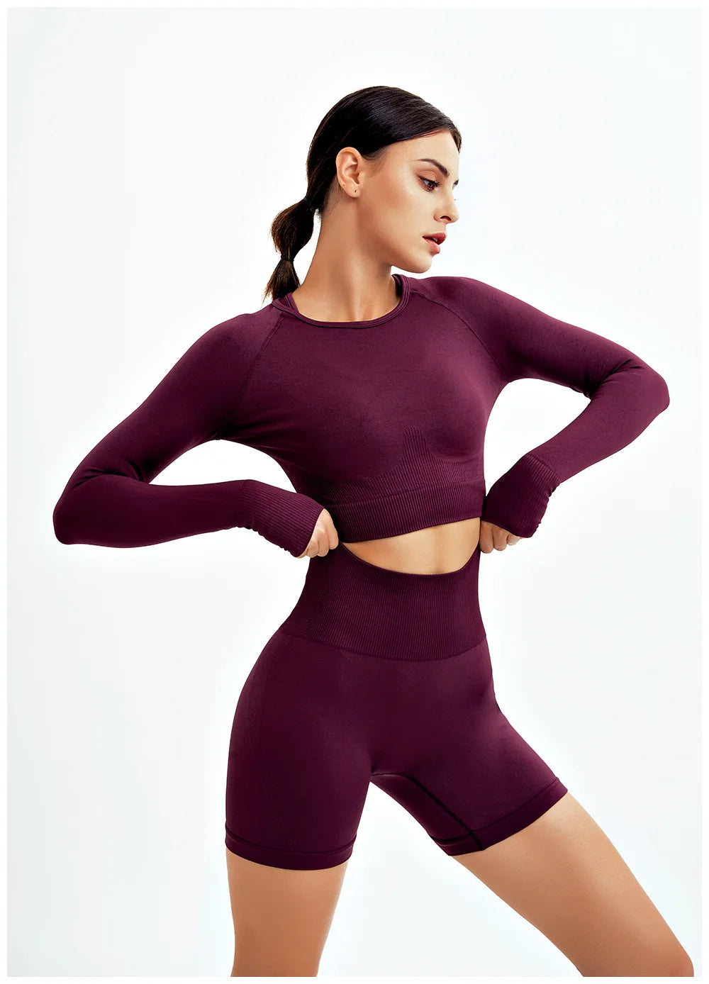 2/3/4pcs Seamless Yoga Set