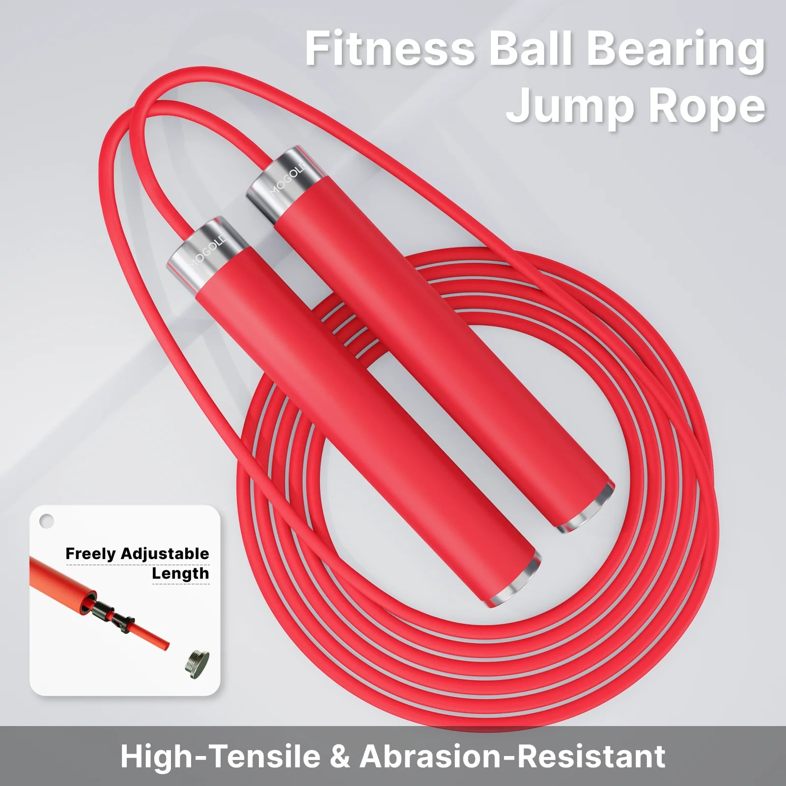 Dual Ball Bearing Jump Rope