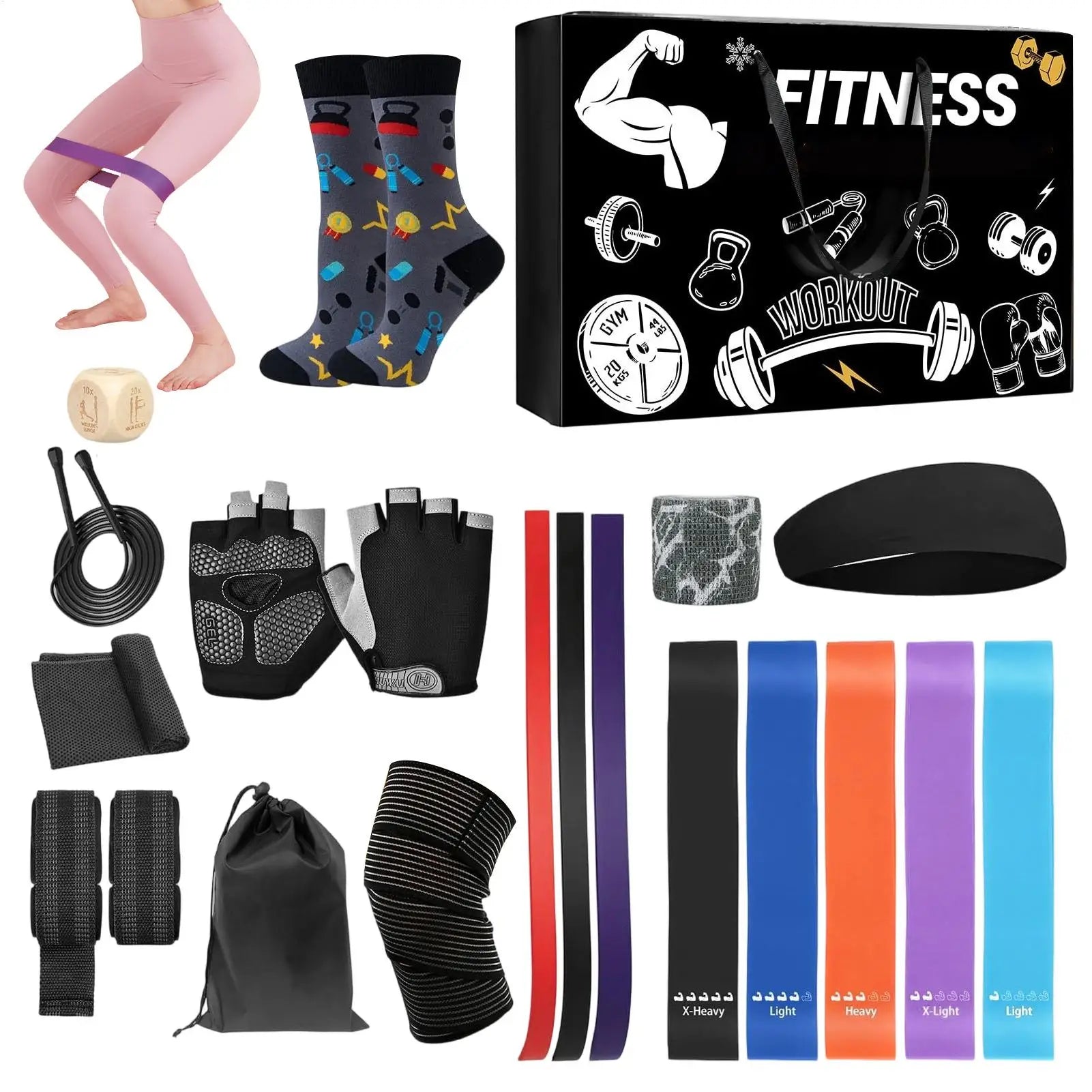 Fitness Set Advent Countdown Calendar