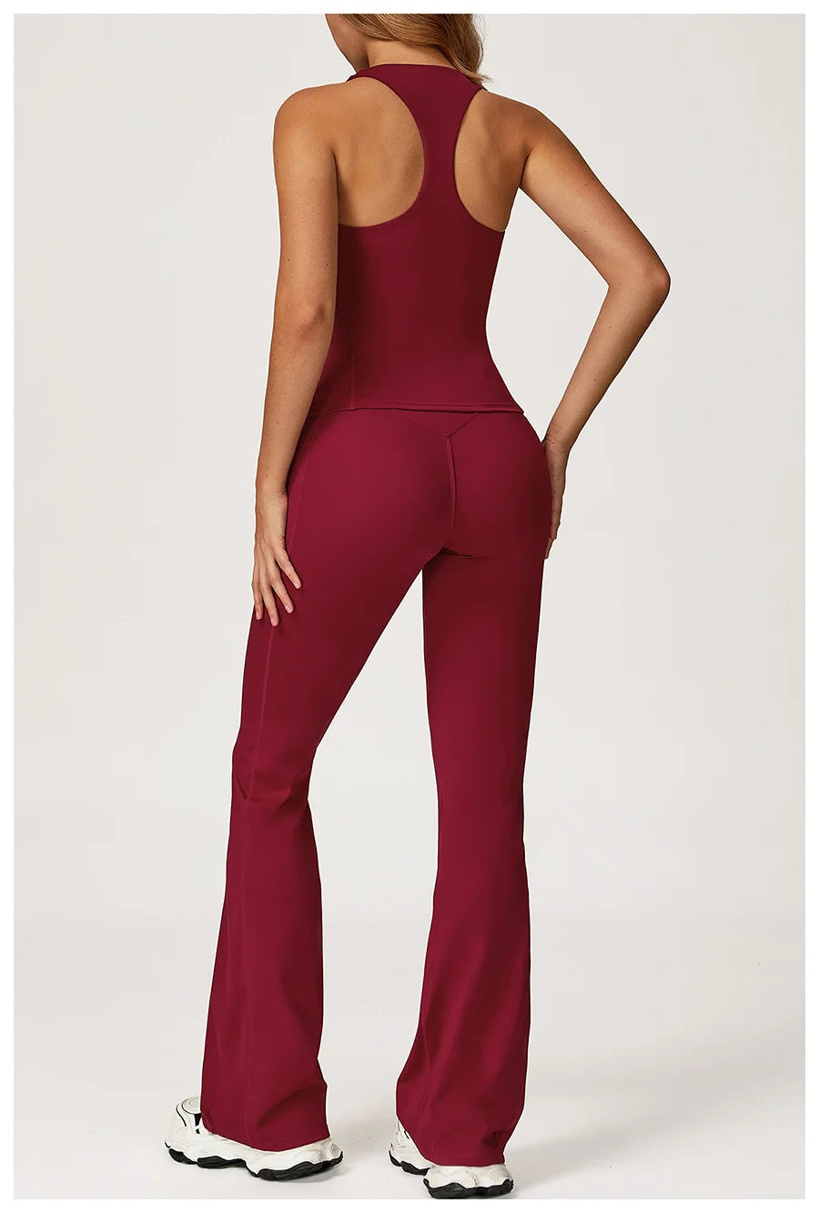 Yoga Set 2 Pieces Workout Outfits Fitness Sportswear