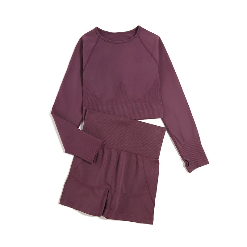 Ensemble de yoga sans coutures WAREBALL