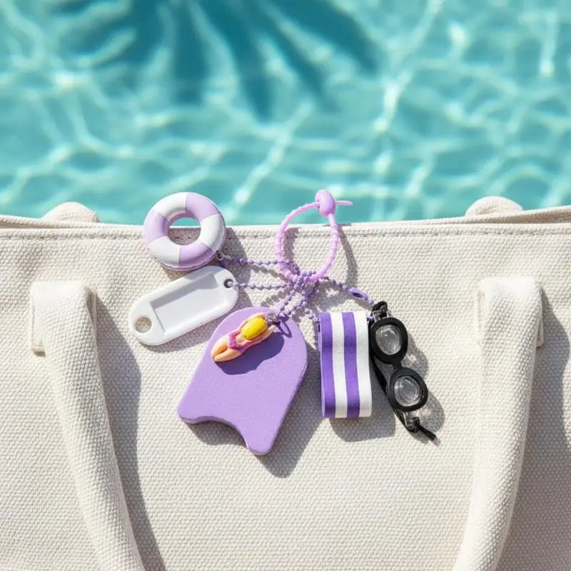 Floating Waterproof Keychain 2 – High Buoyancy Easy Grip Key Chain for Swimming, Snorkeling & Boating