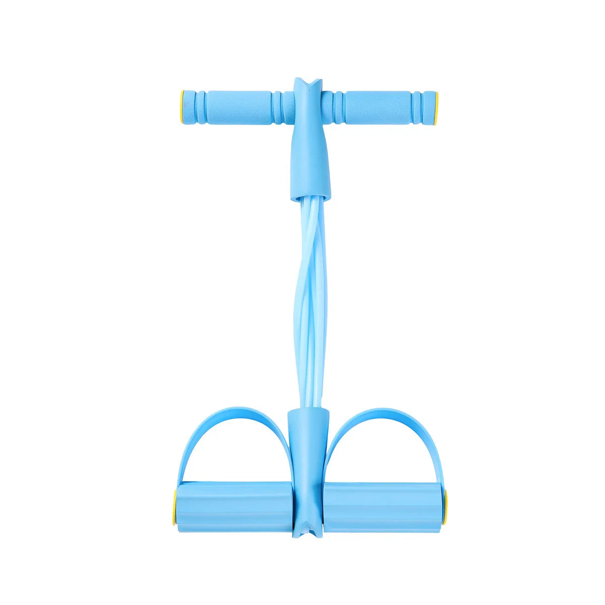 Pedal Resistance Band – 4/6-Tube Portable Home Gym Equipment for Full Body Workouts, Yoga & Abdominal Training