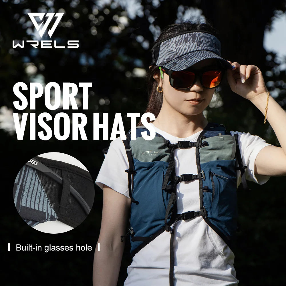 WRELS Sports Sun Visor Cap
