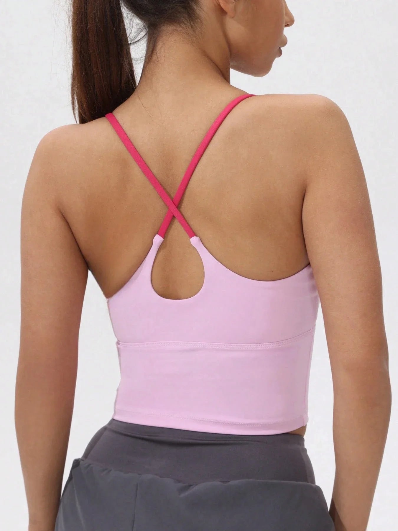 FItfemme Crisscross Back Sports Tank Top