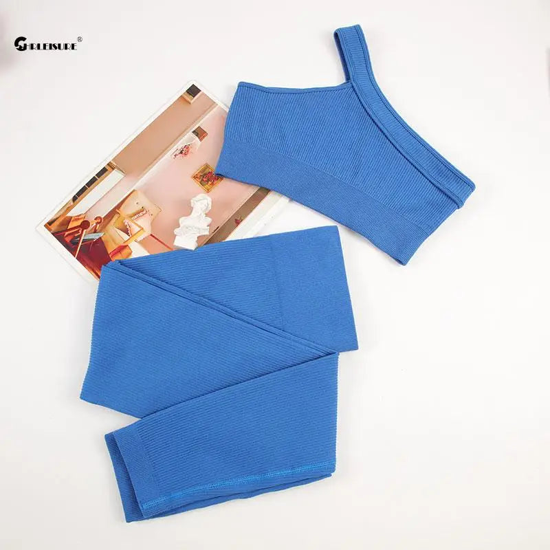 CHRLEISURE Seamless Sports Set (Long tight)