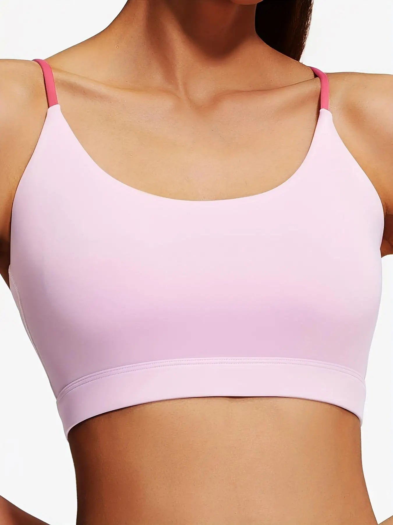 Six String Backless Sports Bra