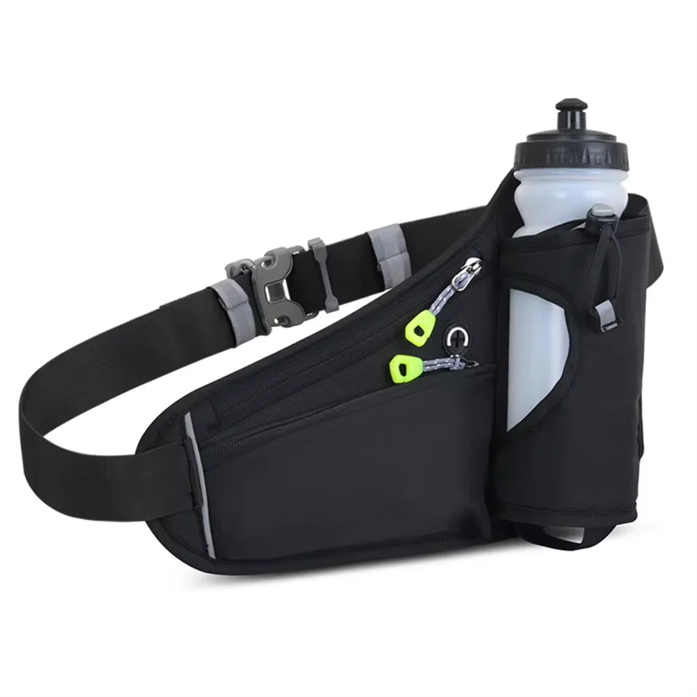 Running Waist Bag with Water Bottle Holder