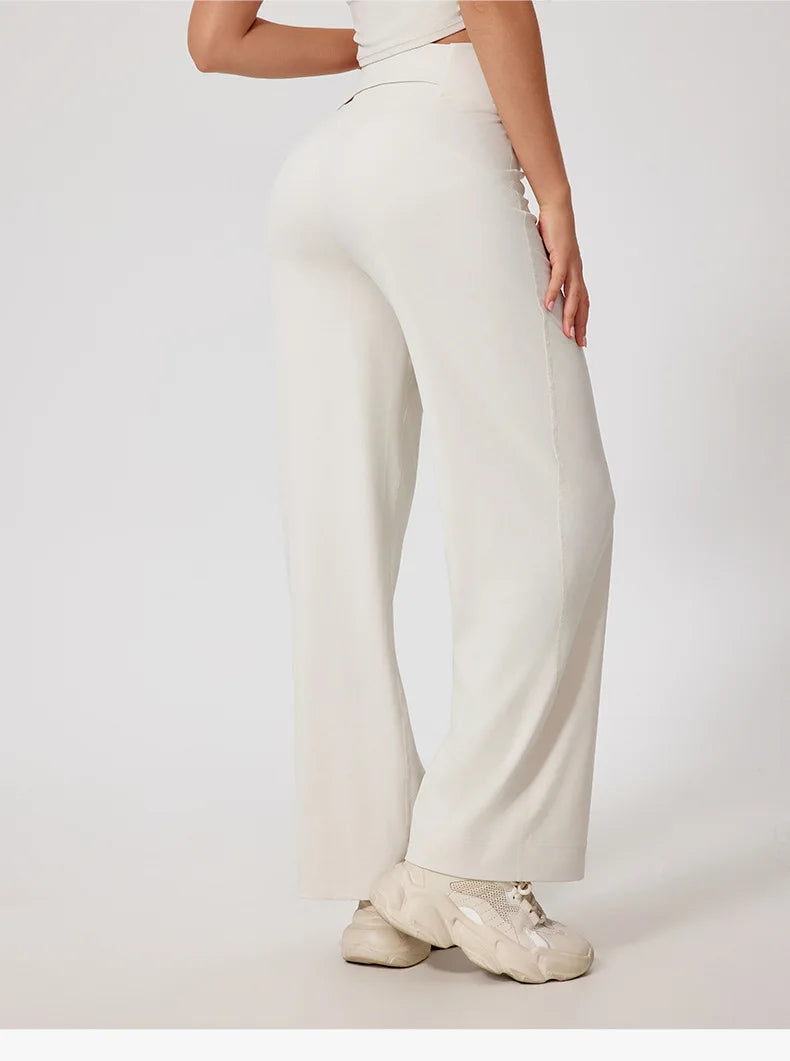 Women’s High-Waisted Wide-Leg Athletic Pants