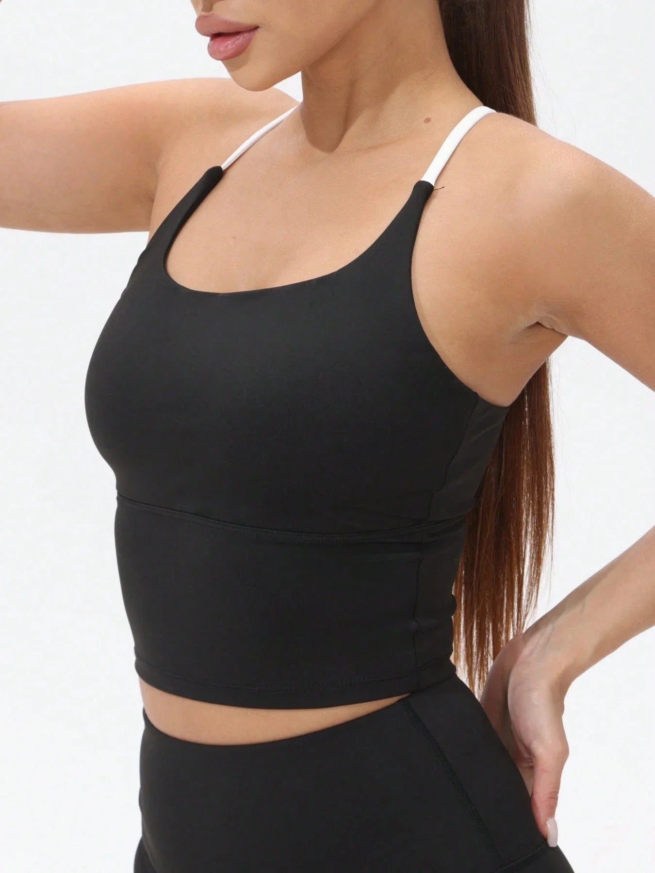 FItfemme Crisscross Back Sports Tank Top