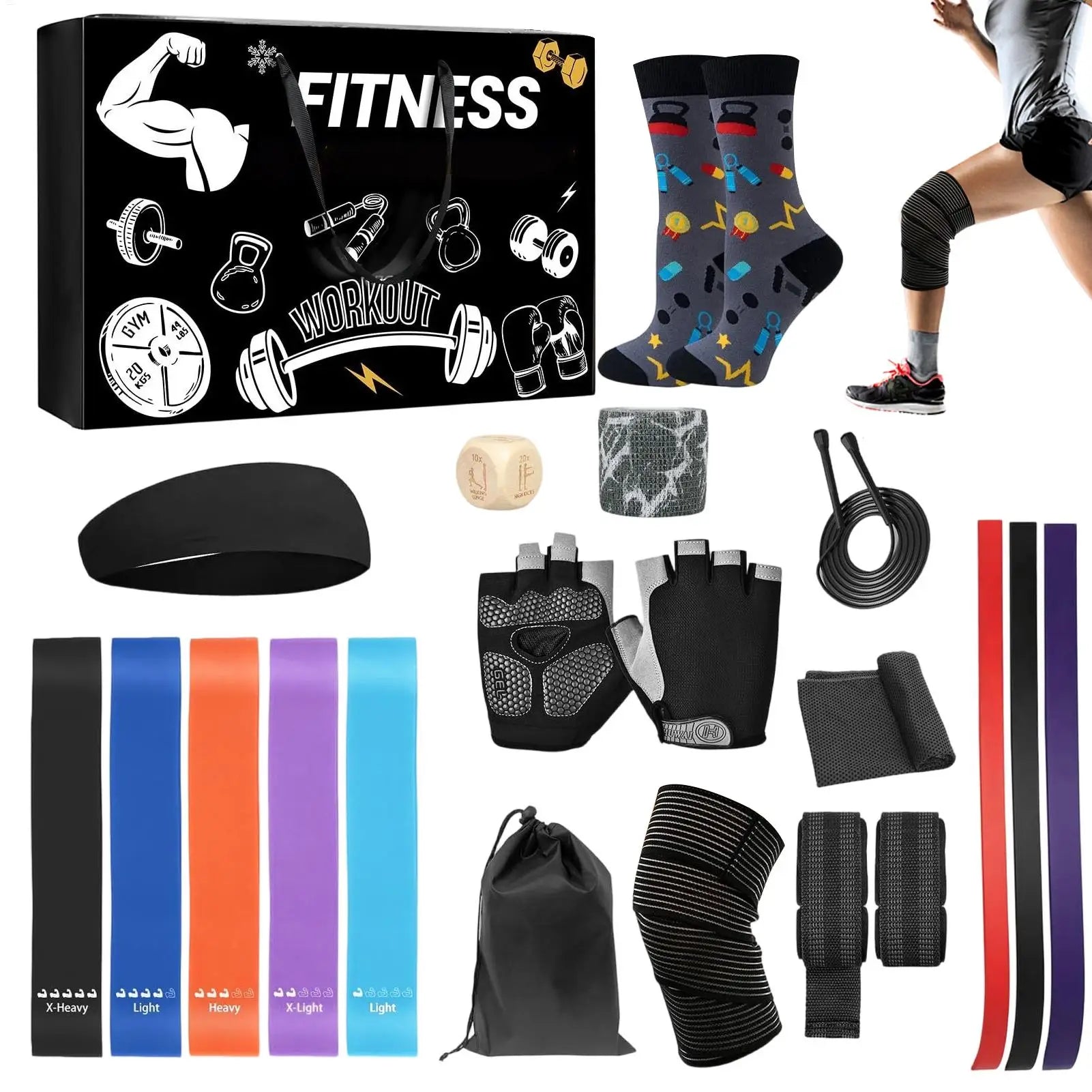 Fitness Set Advent Countdown Calendar