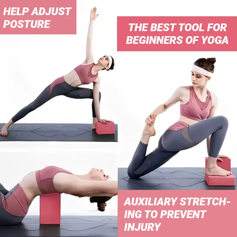 Yoga Blocks Gym Foam Brick