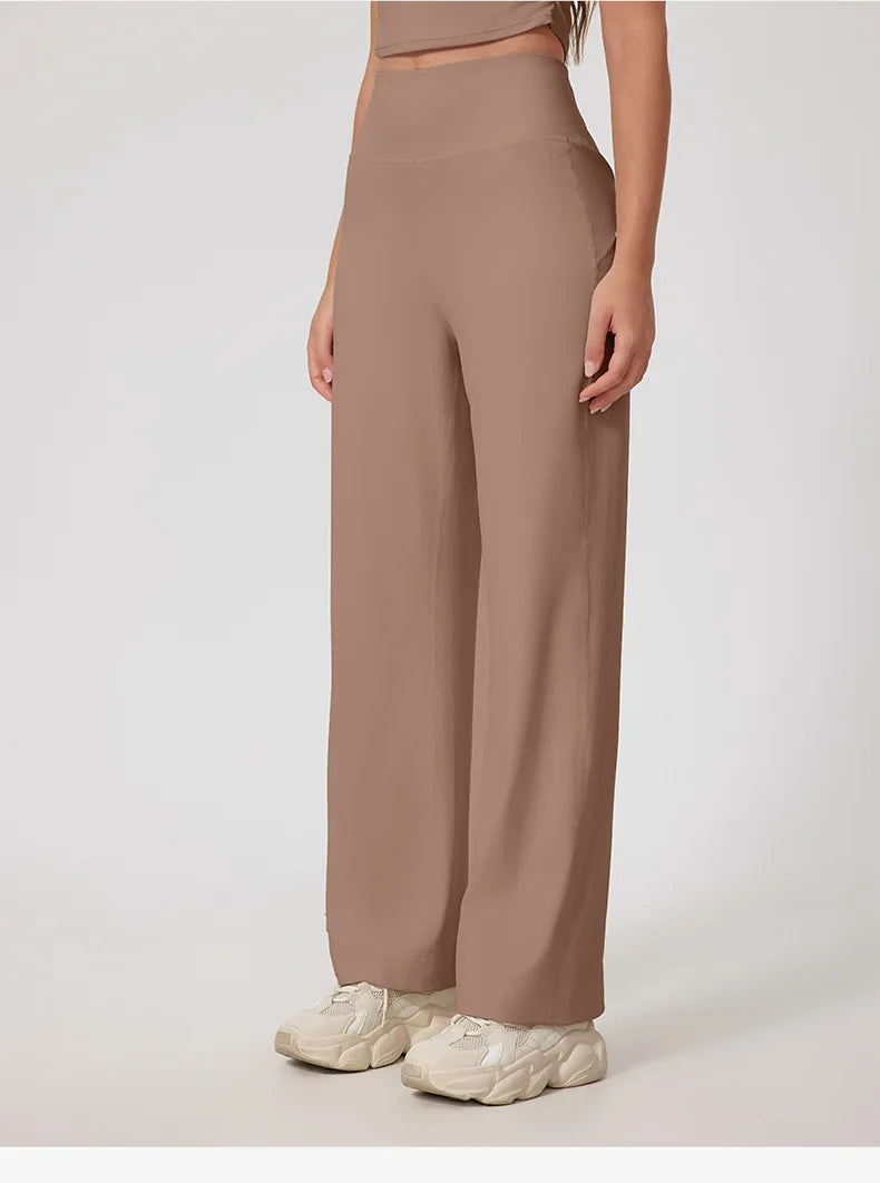 Women’s High-Waisted Wide-Leg Athletic Pants