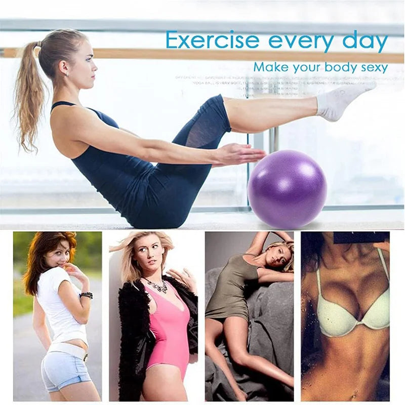 25cm Yoga Ball Exercise Gymnastic Fitness Pilates Ball