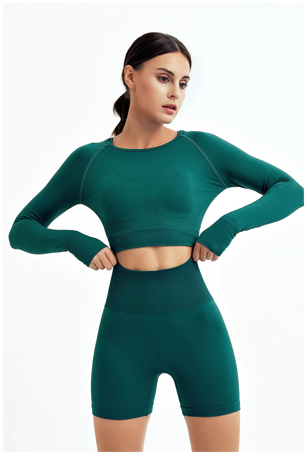 2/3/4pcs Seamless Yoga Set