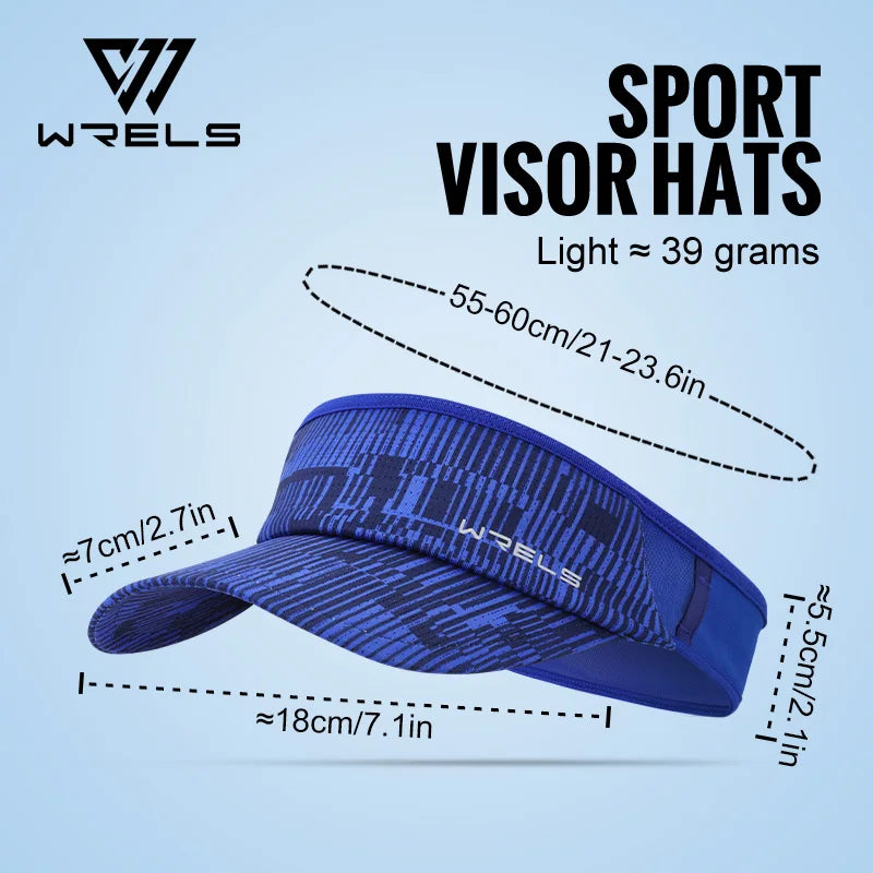 WRELS Sports Sun Visor Cap
