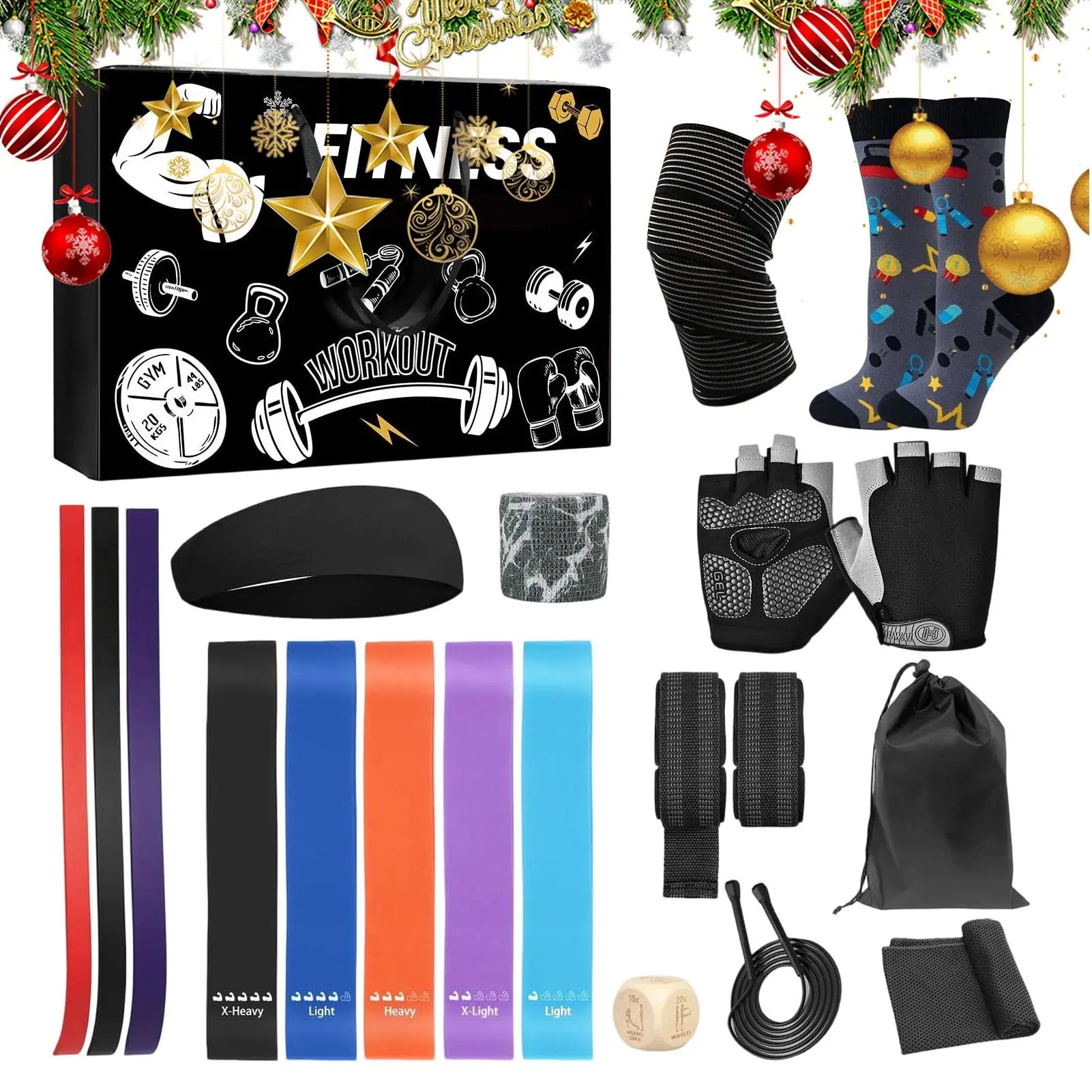 Fitness Set Advent Countdown Calendar