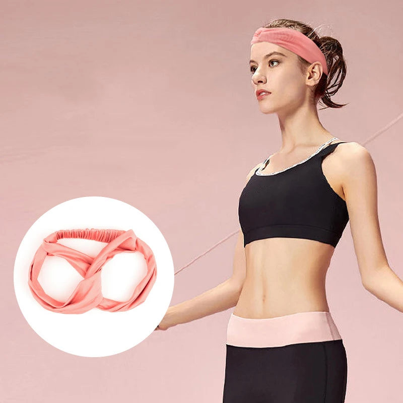Bandeau anti-transpiration antidérapant pour le sport, le fitness et le yoga
